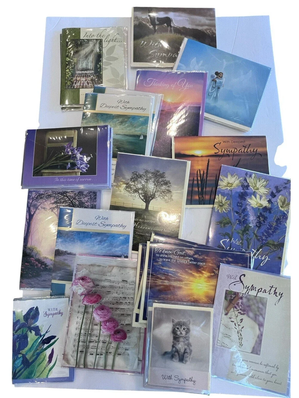 Greeting Cards-Sympathy Bundle 26 Cards & Envelopes New GC107